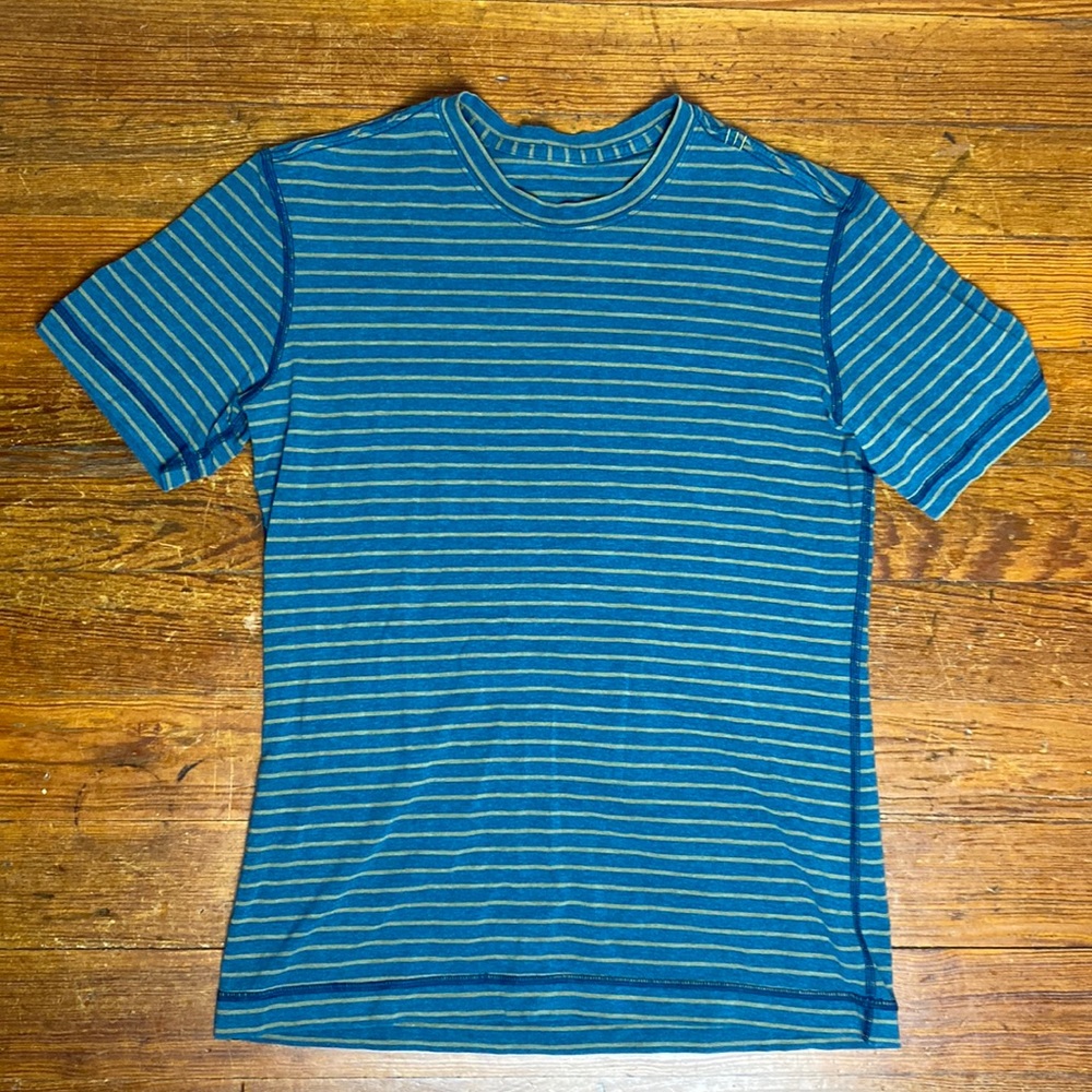 Lululemon Stripe Short Sleeve T-Shirt #119N